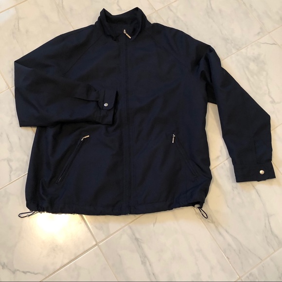 Northern reflections lightweight blue jacket